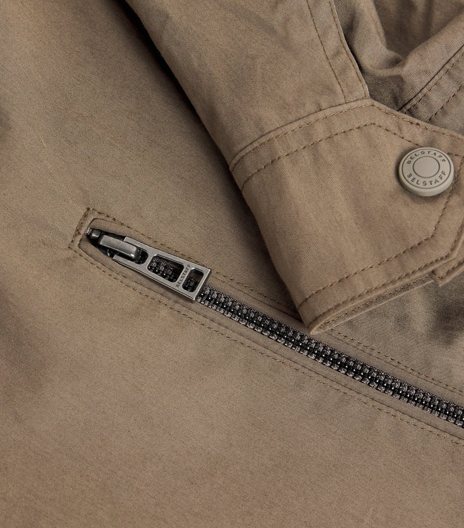 Belstaff Brown Water-Repellent Drome Overshirt