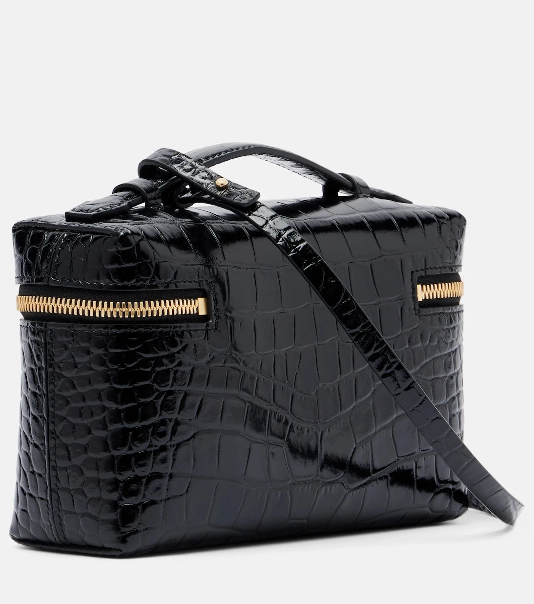 Victoria Beckham - Vanity croc-effect leather vanity bag
