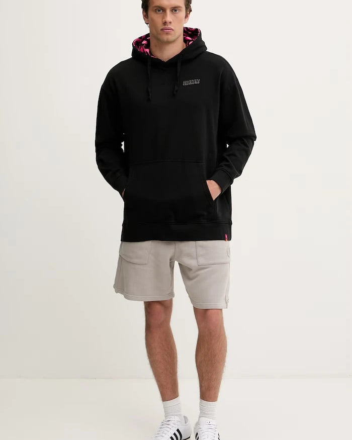 Hurley Суичър с качулка мъжки от памук BUBBLE