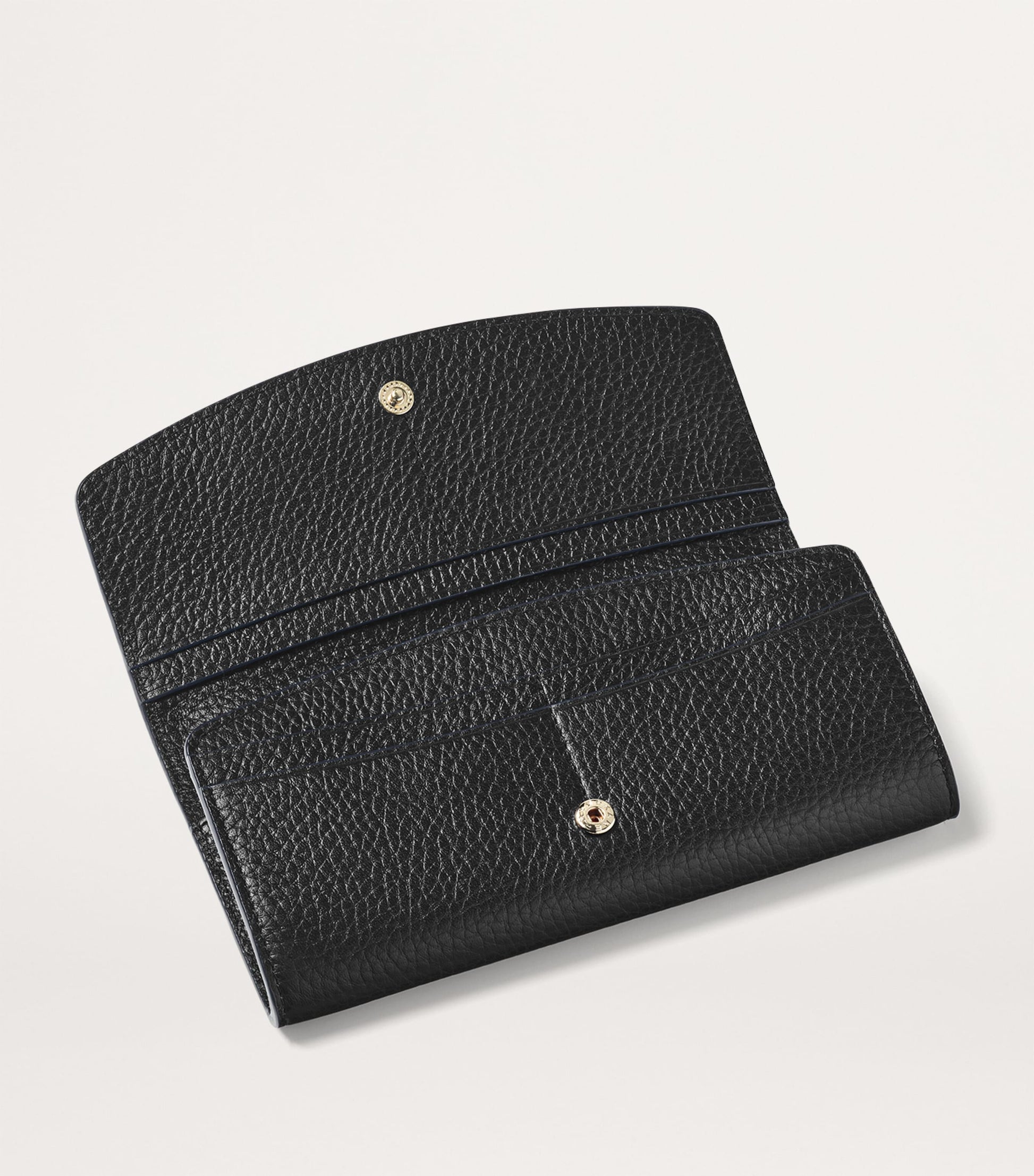 Aspinal Of London Black Leather Essential Wallet