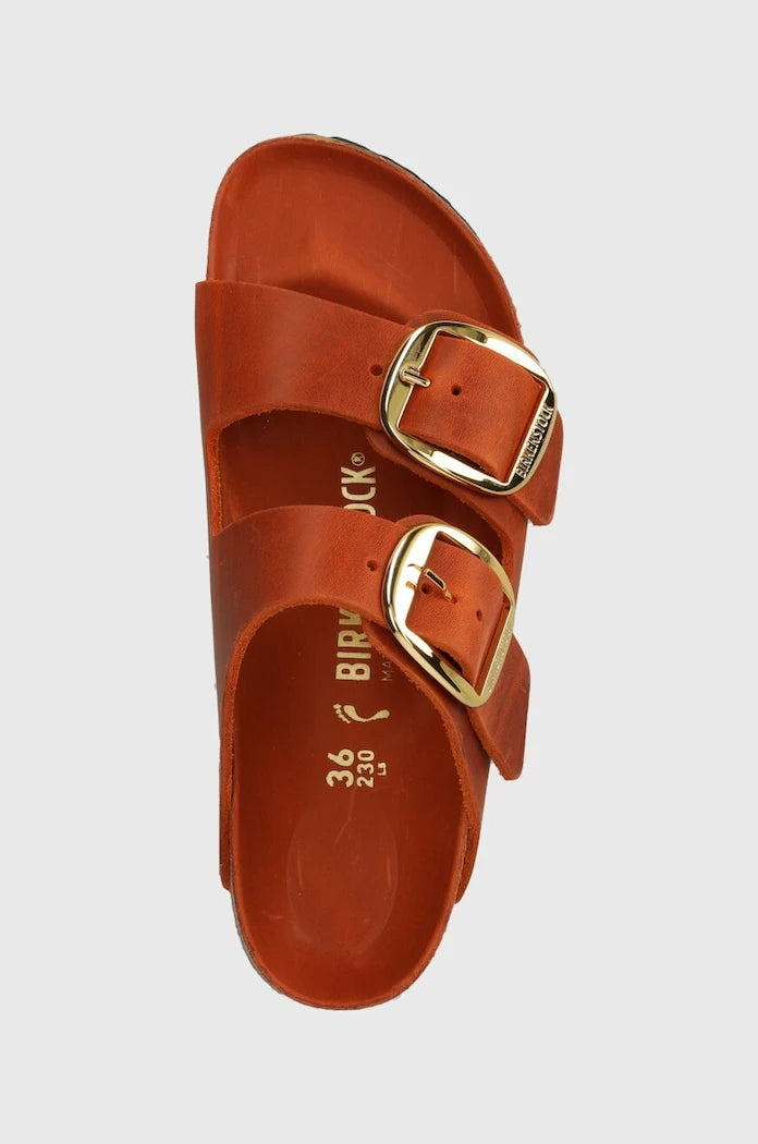 Kadın Deri Düz Tabanlı Birkenstock Terlik