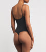 Sheer Seamless Thong Bodysuit