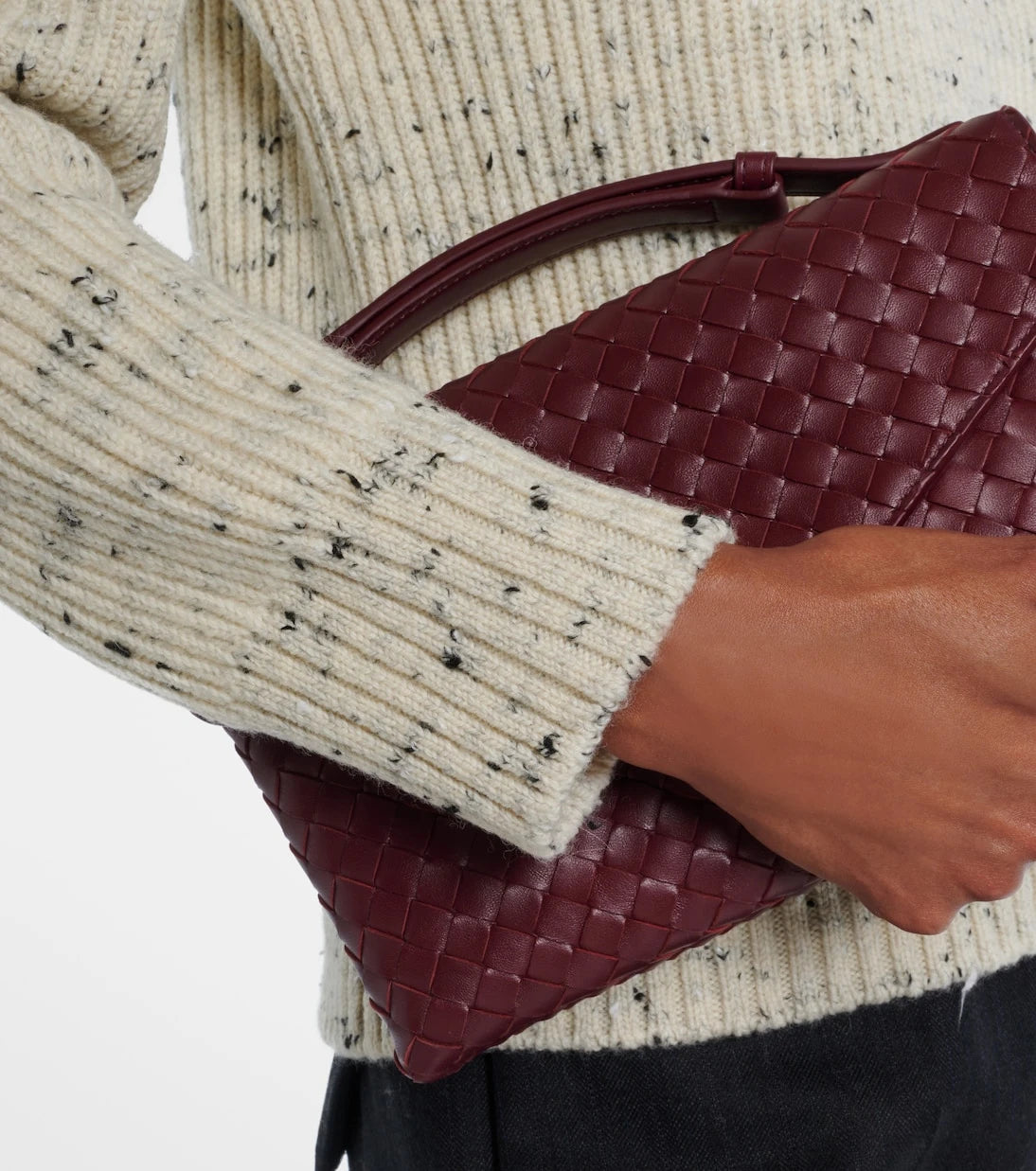 Bottega Veneta - سترة Knot من مزيج الصوف