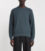 Brioni Green Cotton-Silk-Cashmere Trama Weave Sweater