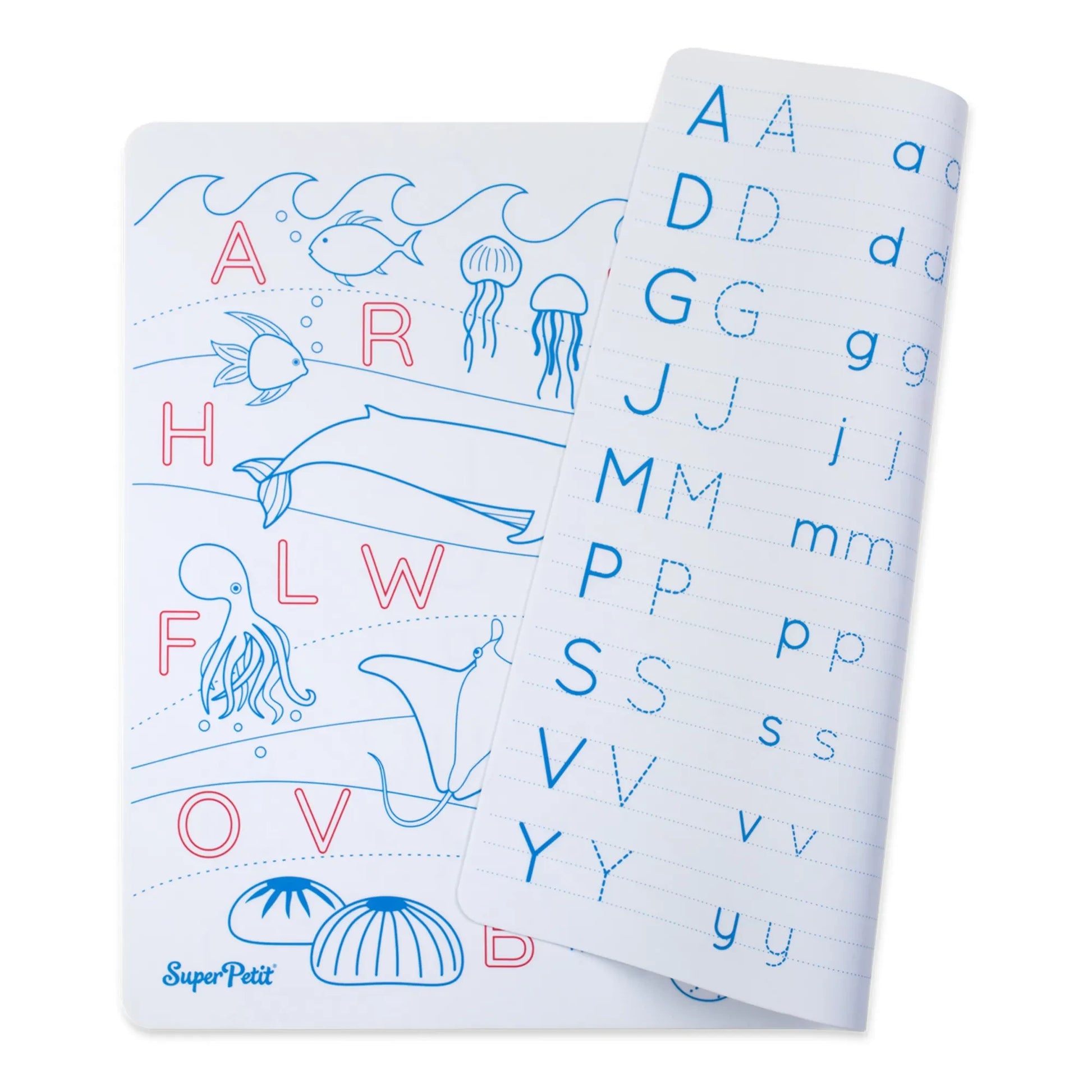 Superpetit - Alphabet coloring placemat