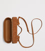 Brown Suede Bang Bang Vanity Case Top-Handle Bag