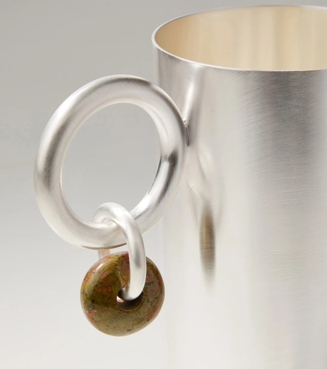 Natalia Criado - Embellished silver-plated pitcher