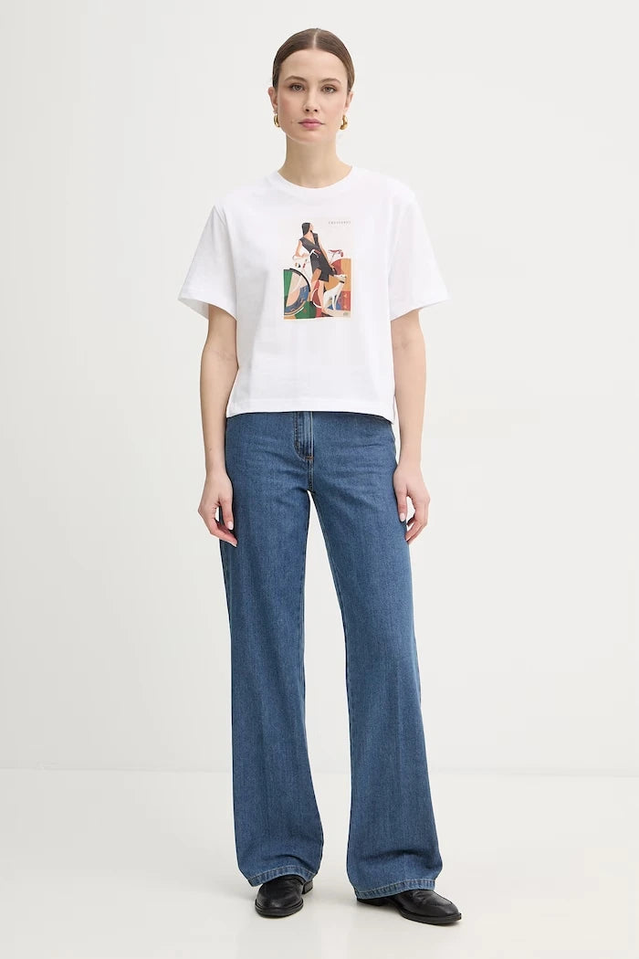 Trussardi Pamuklu Tişört