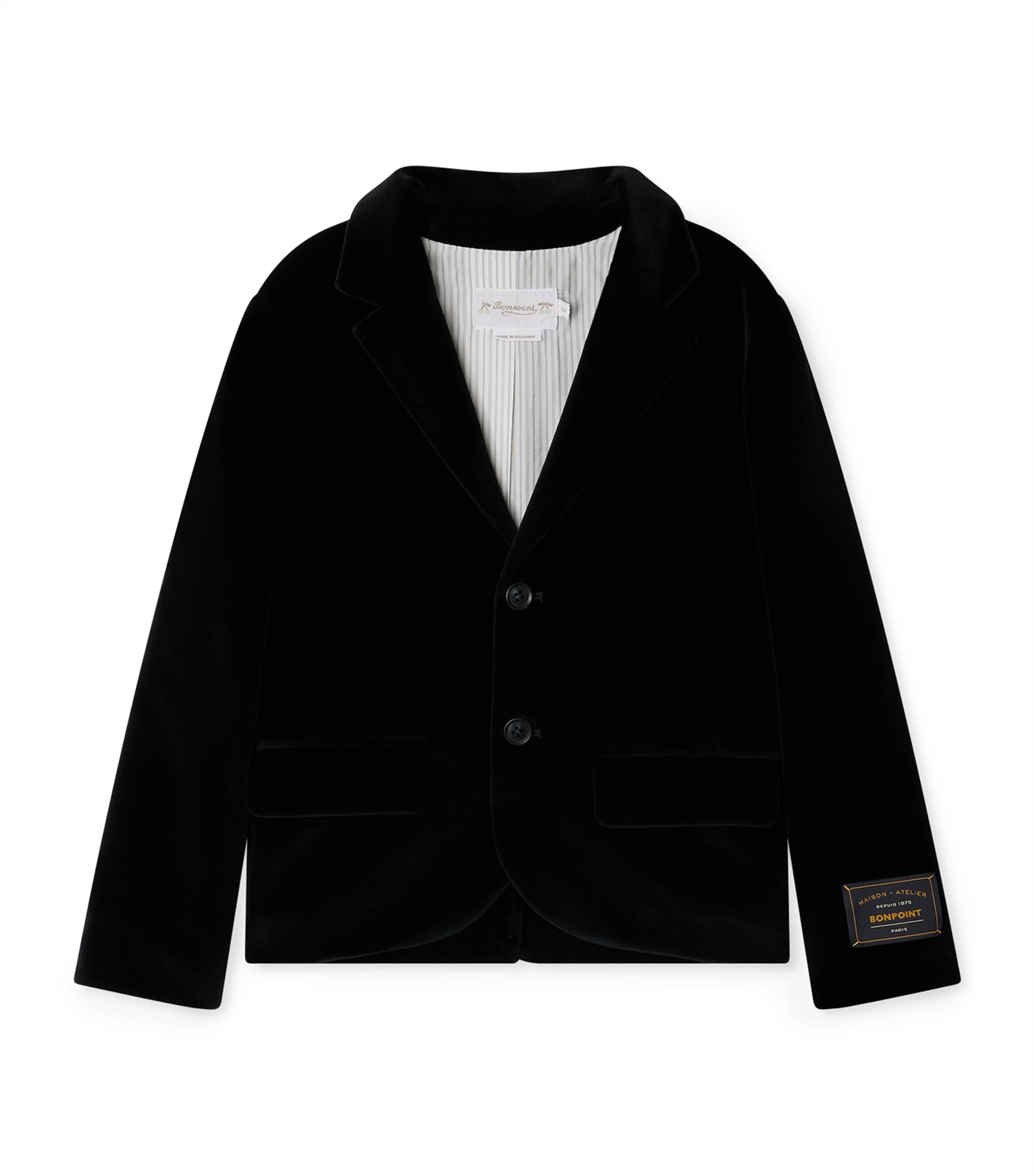 Organic Cotton Velvet Teo Blazer (4-8 Years)