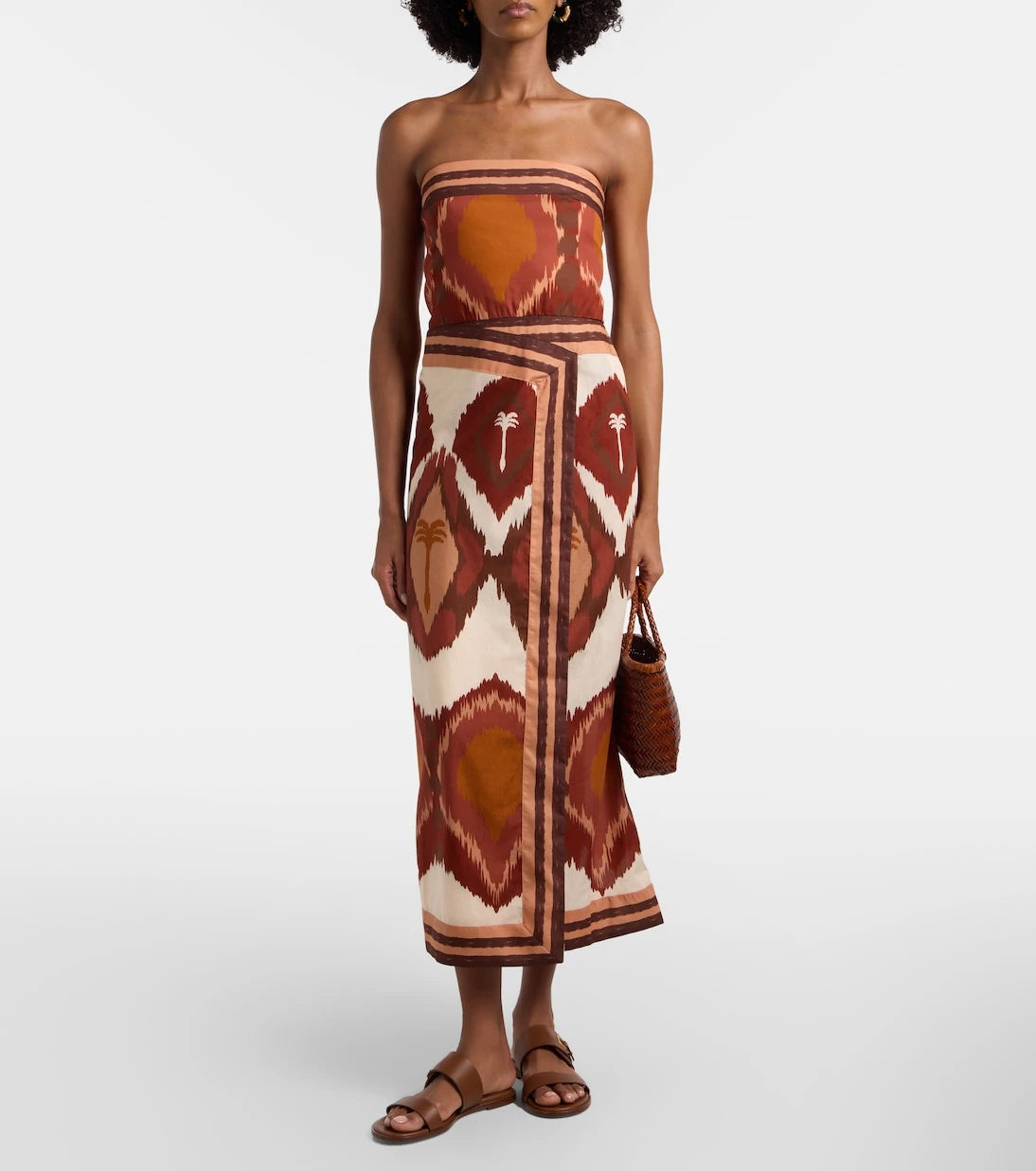 Johanna Ortiz - Printed cotton wrap dress