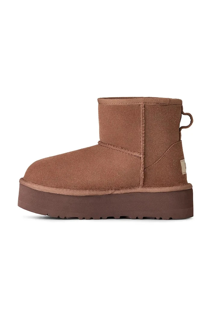 UGG KIDS CLASSIC MINI PLATFORM Çocuk Süet Apre Ski Botları