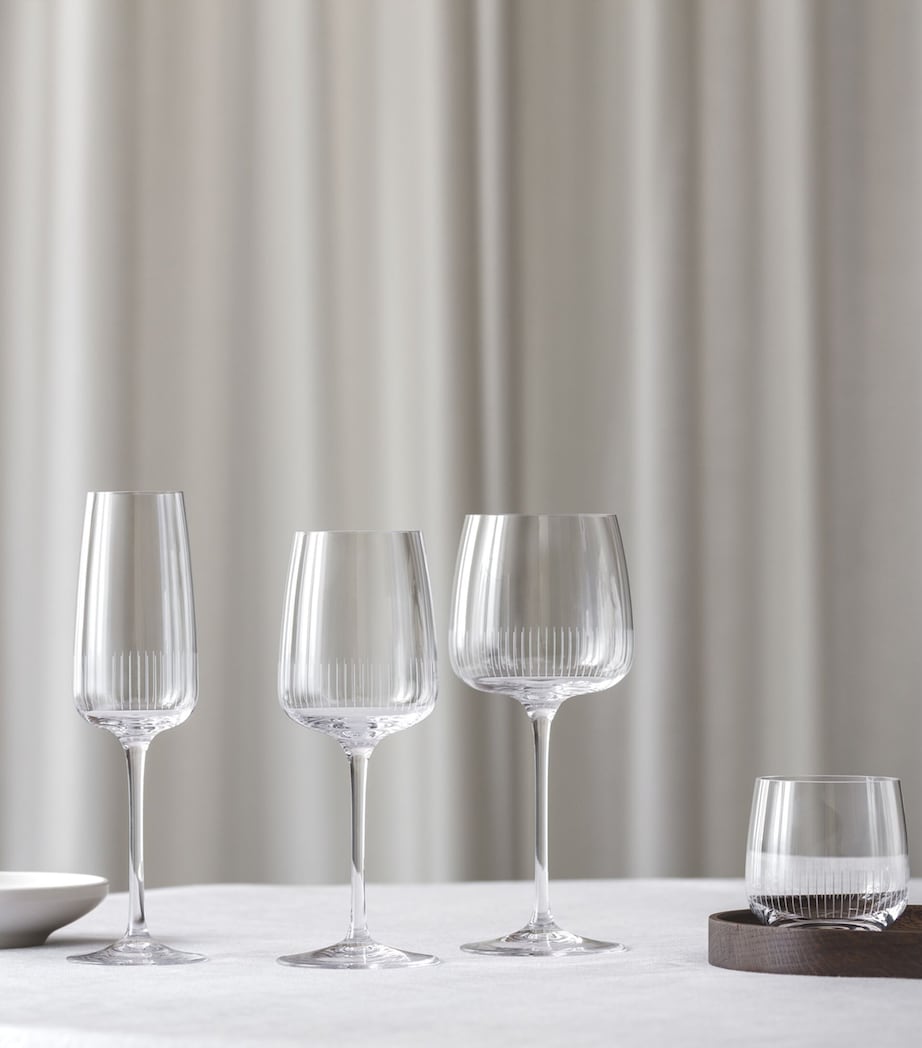Set of 4 Crystal Afina Red Wine Glasses (200ml)