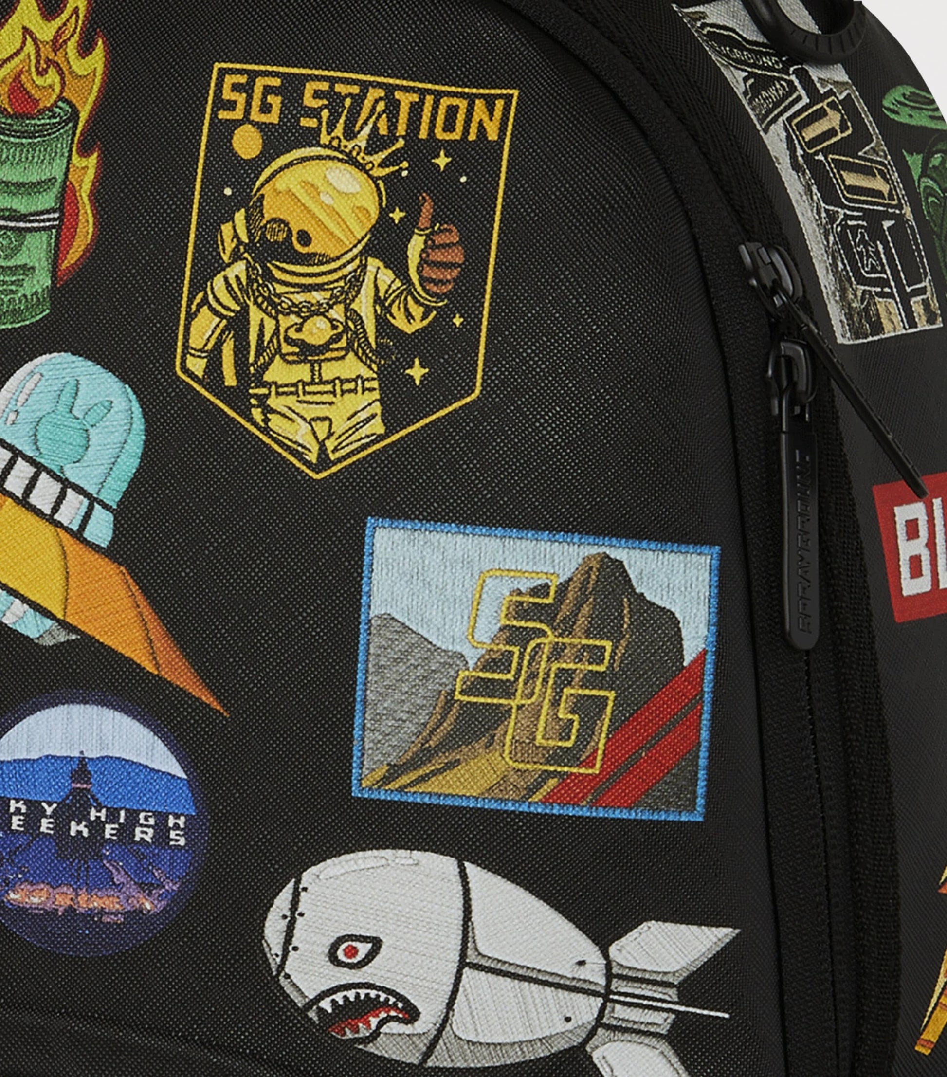 Sprayground Embossed Patch Backpack