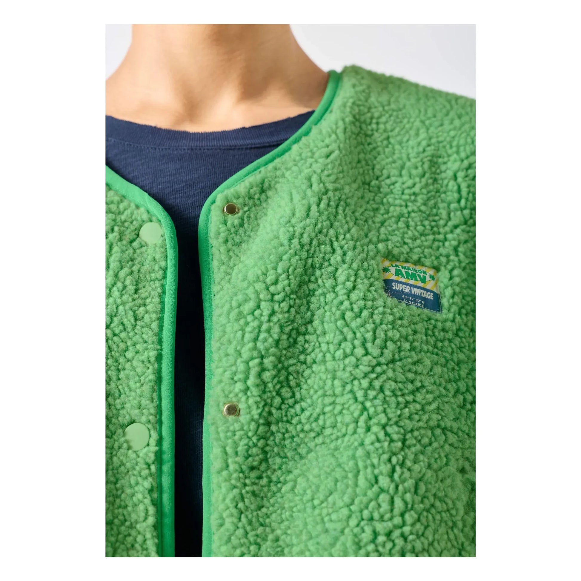 American Vintage - Hoktown Sleeveless Jacket | vert palmier