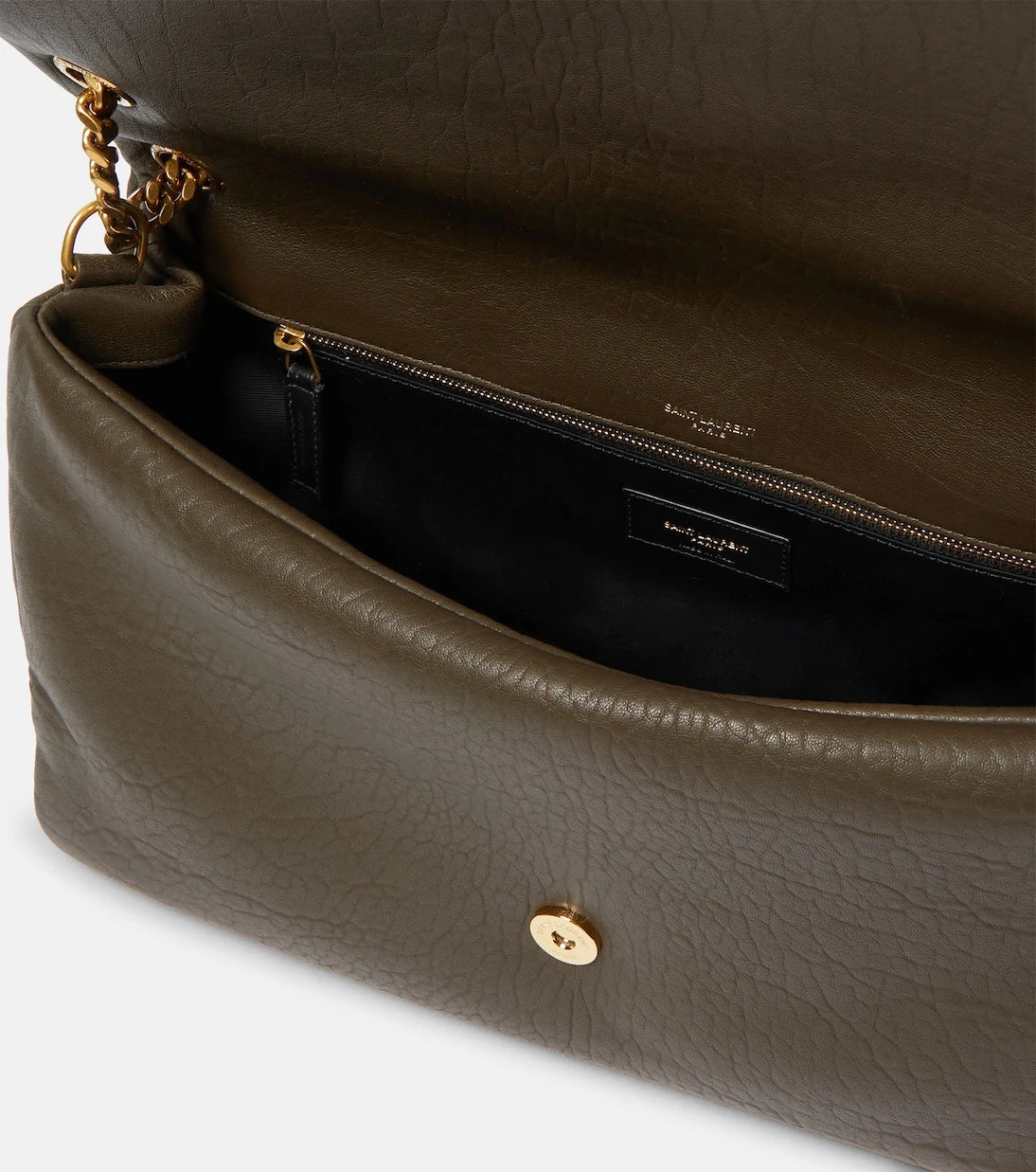 Saint Laurent - Calypso Large leather shoulder bag