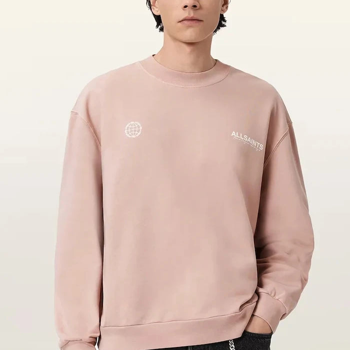 Памучен суичър AllSaints EMBLEM