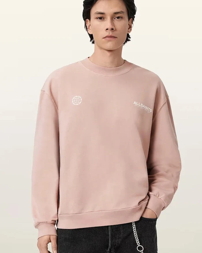 AllSaints EMBLEM Pamuklu Sweatshirt