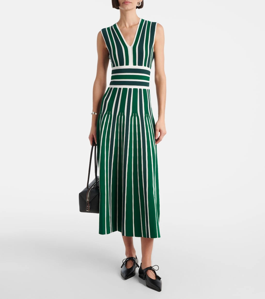 Max Mara - Tallone striped maxi dress