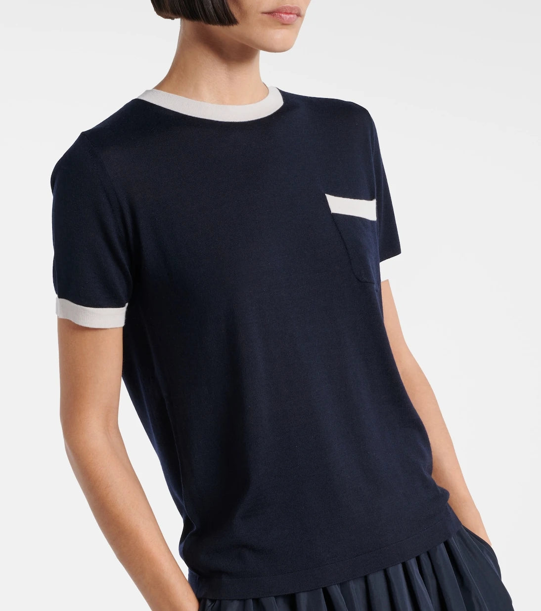 'S Max Mara - Egidio virgin wool top