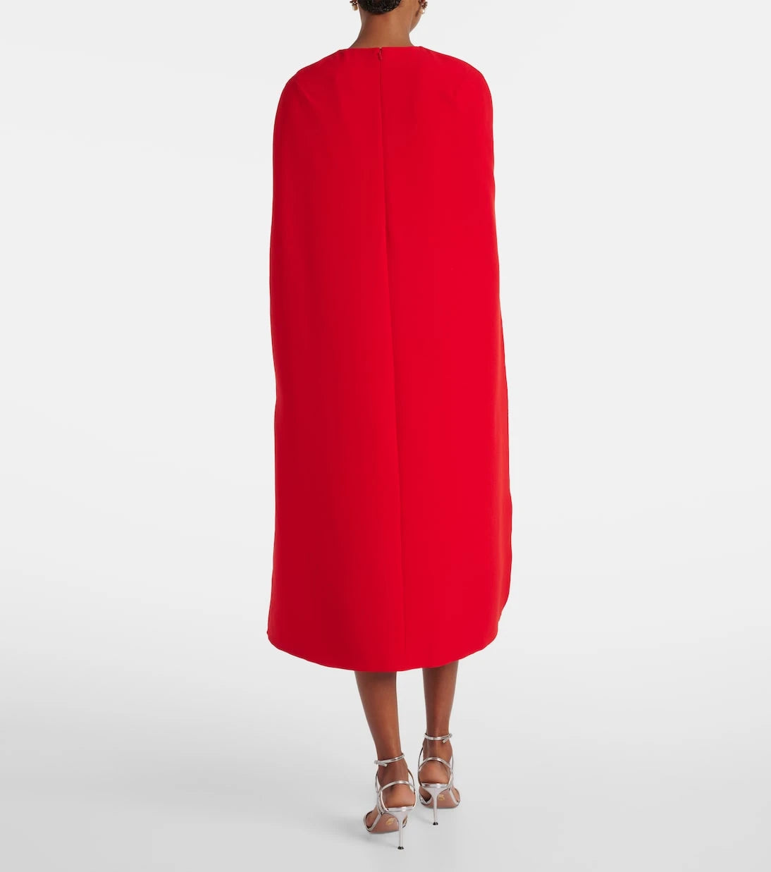 Safiyaa - Cape-detail midi dress
