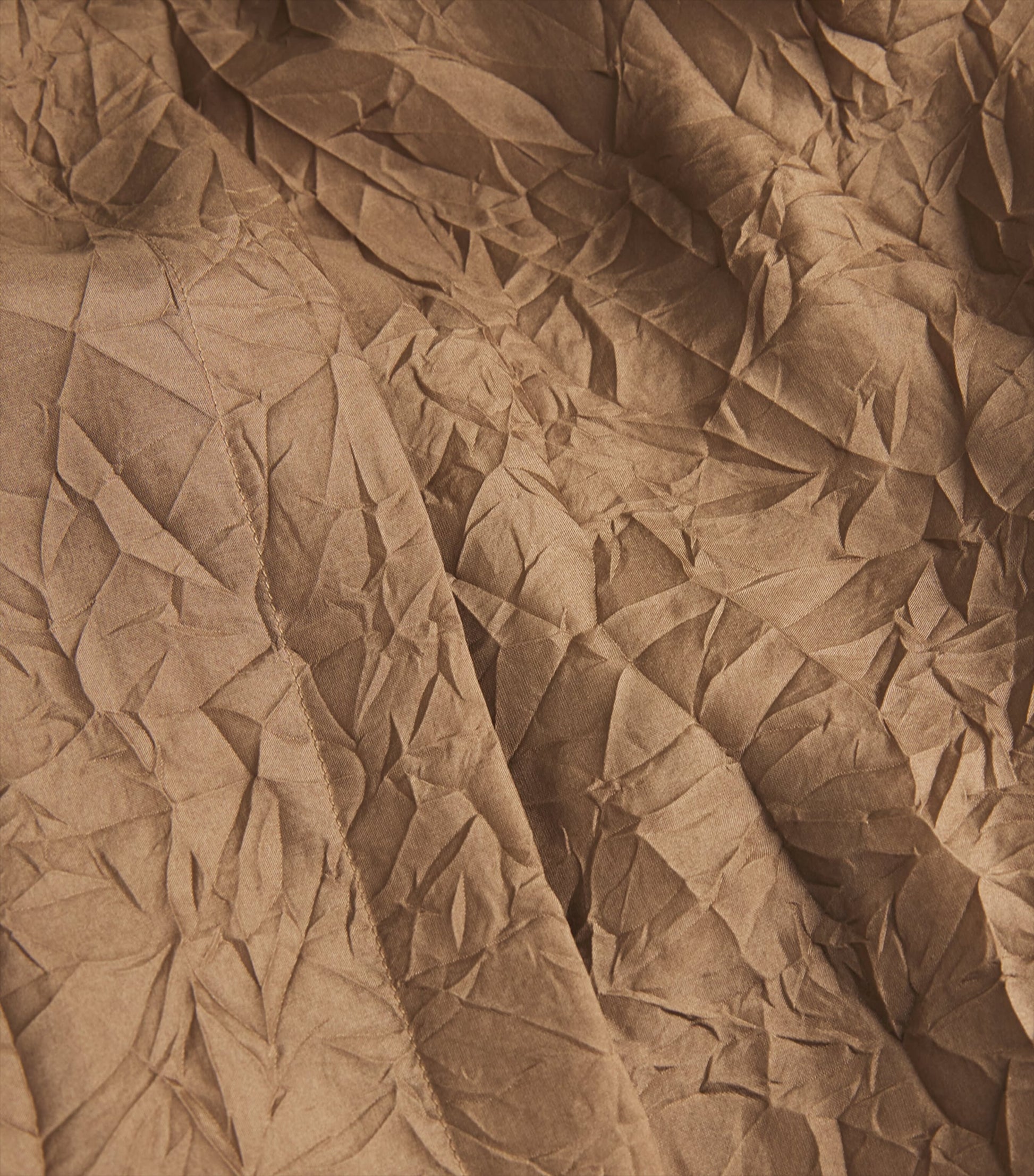 Max Mara Beige Silk Maxi Shirt Dress