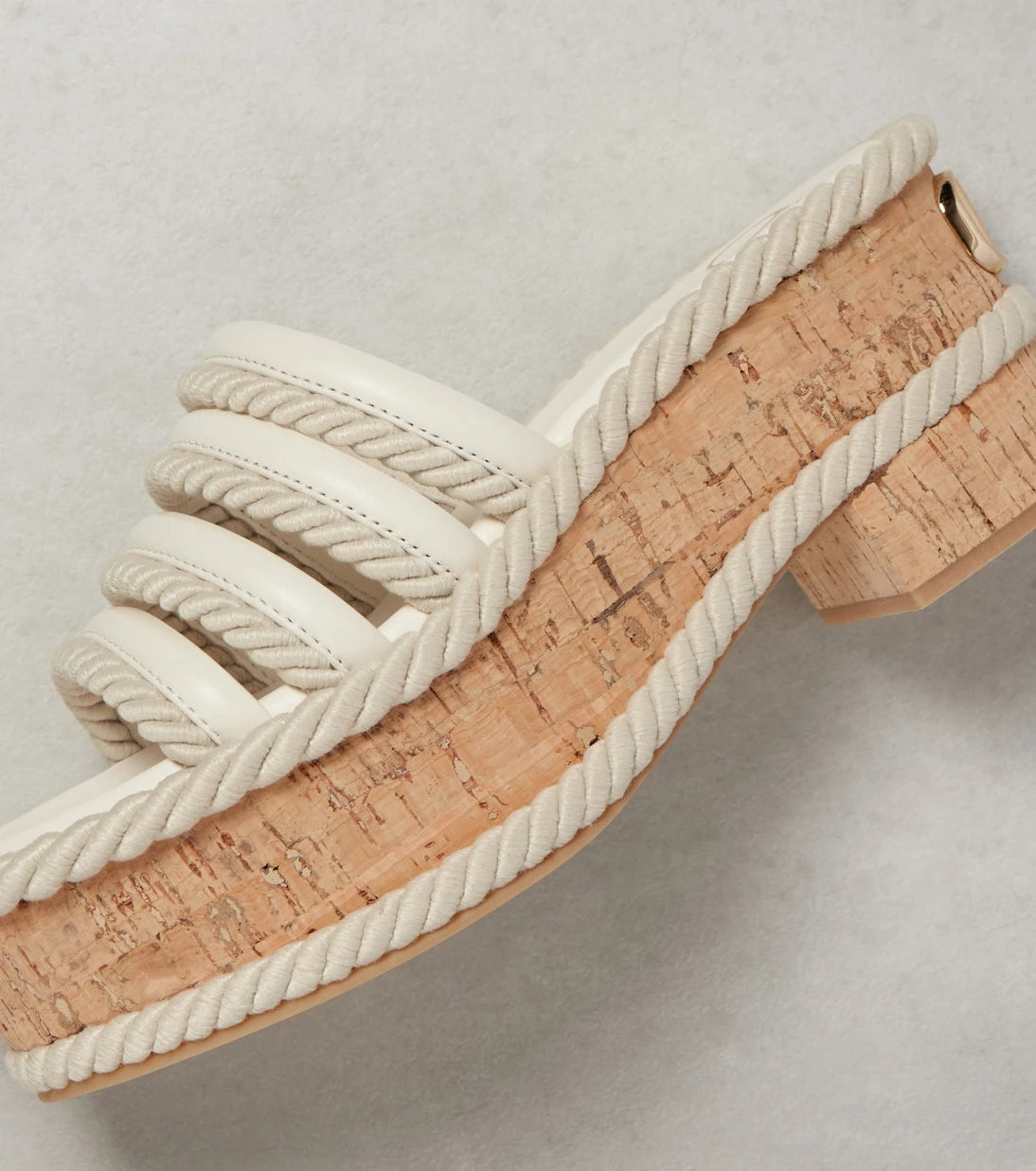 Valentino Garavani - VLogo Summerblocks leather platform mules