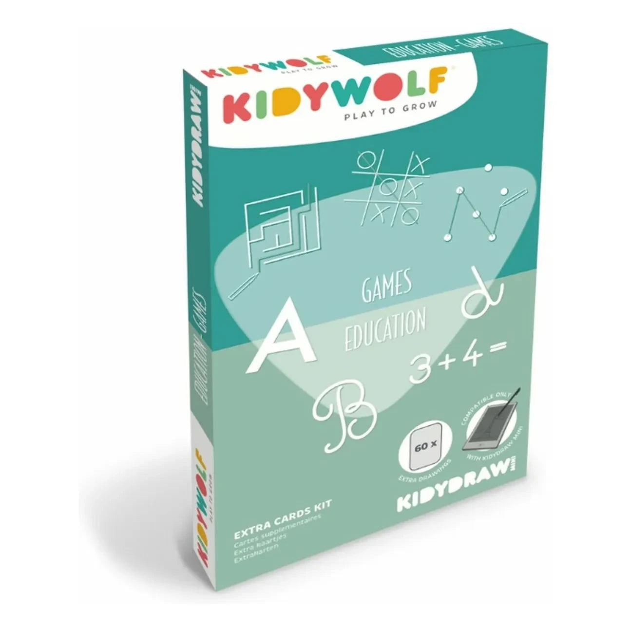 Kidywolf - Refill for Kidydraw Mini - Play and learning