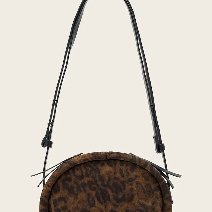 AllSaints ROSALIE kadın süet crossbody çanta