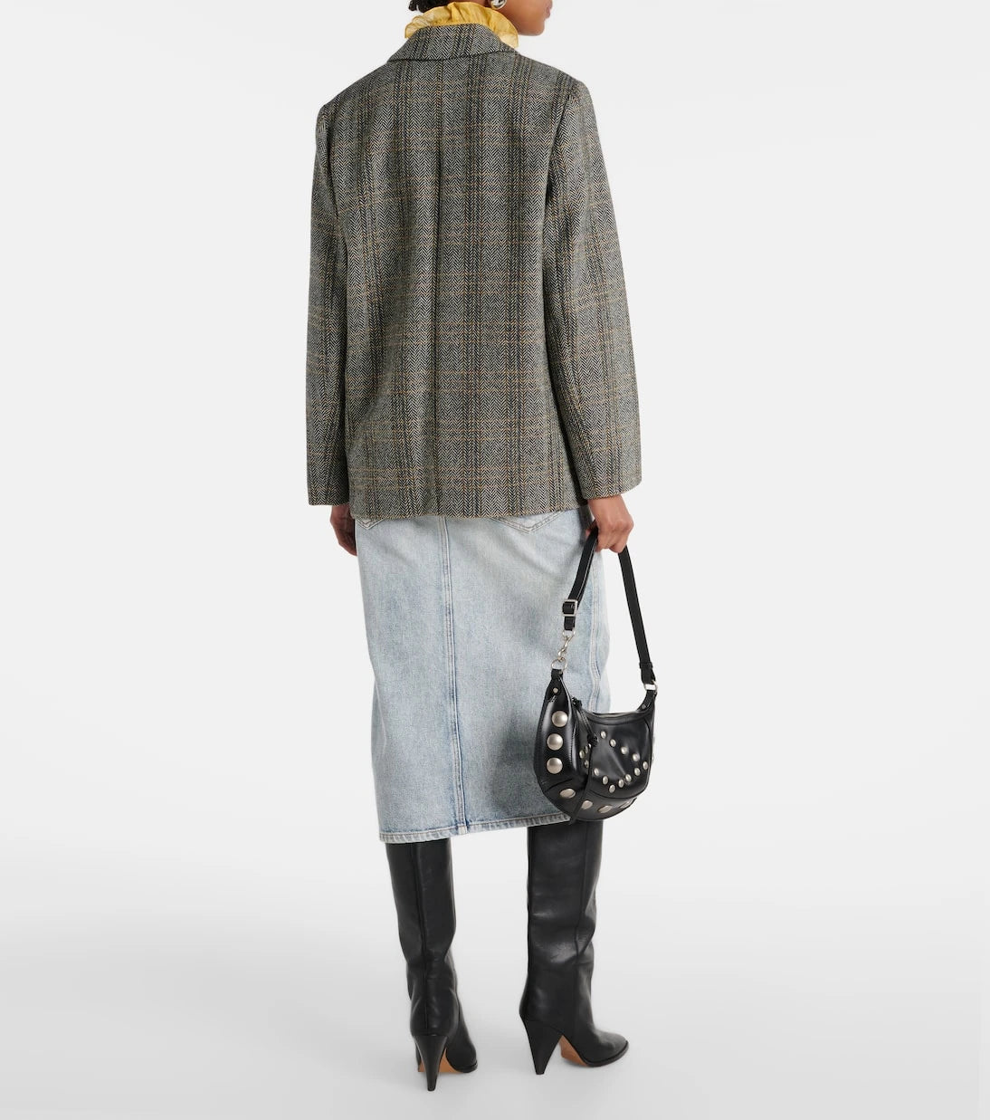 Marant Etoile - Charly checked wool blazer