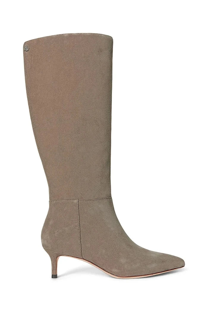 Lauren Ralph Lauren Mckay Tl Hl Süet Çizme