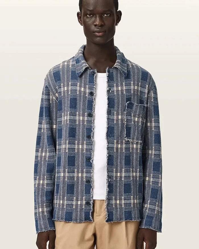 AllSaints Erkek Keten Yelek SOLMAR