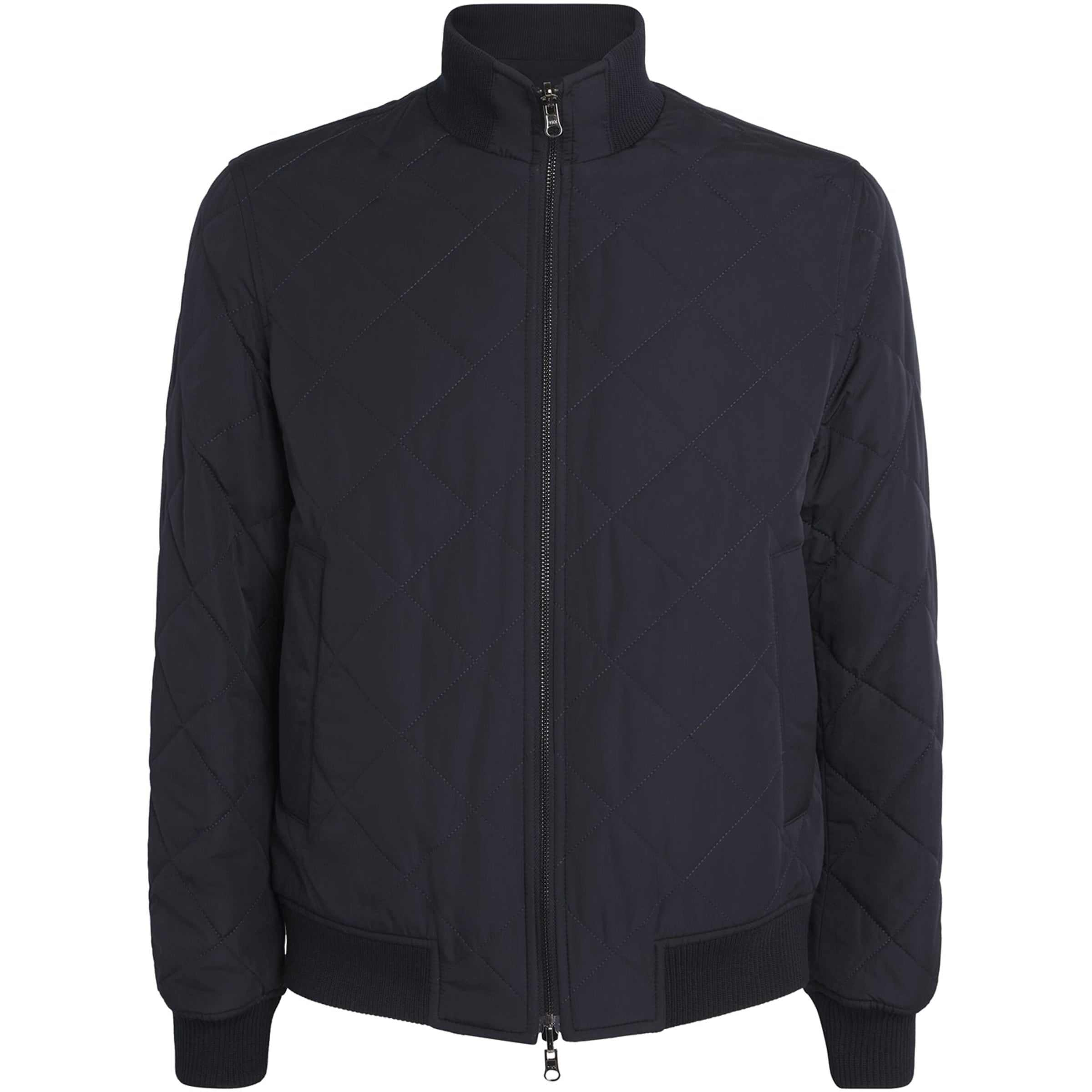 Navy Reversible Bomber Jacket