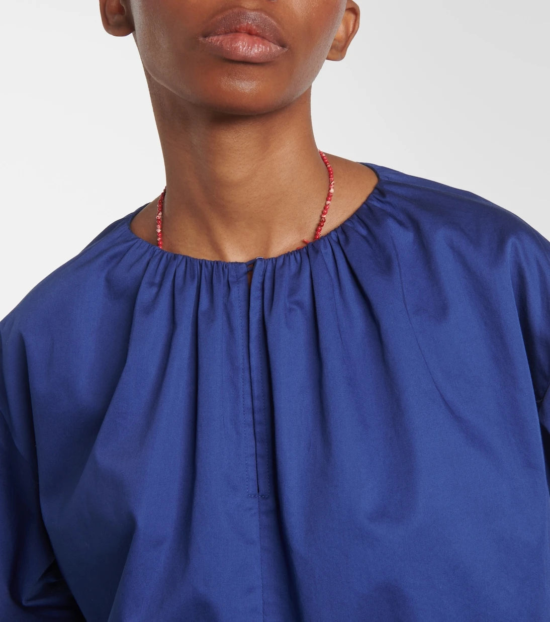 Joseph - Puff-sleeve cotton blouse