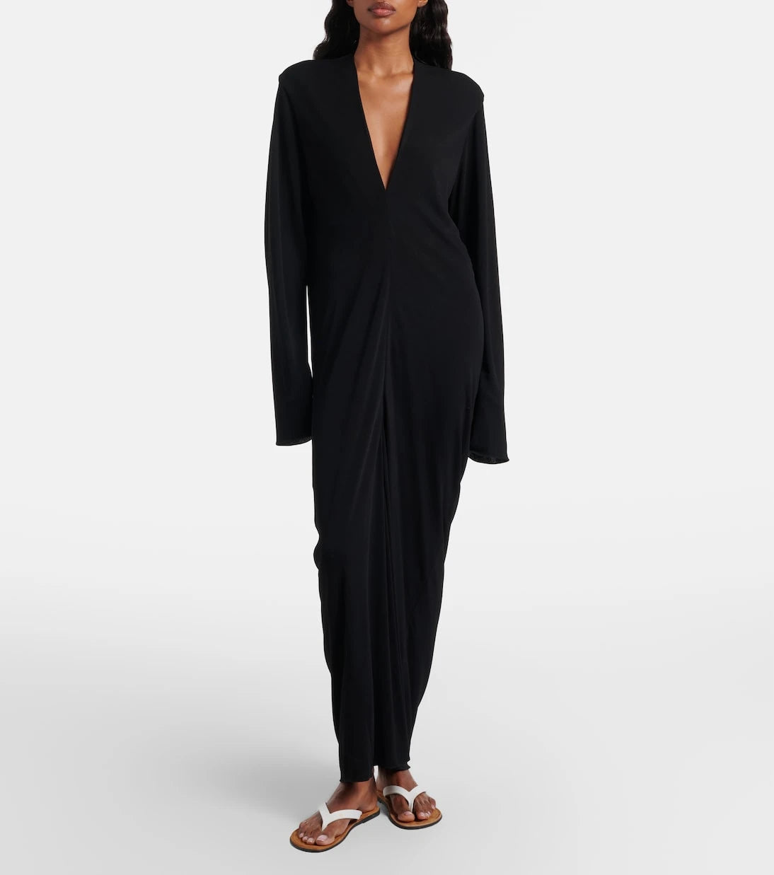 The Row - Cassin draped maxi dress