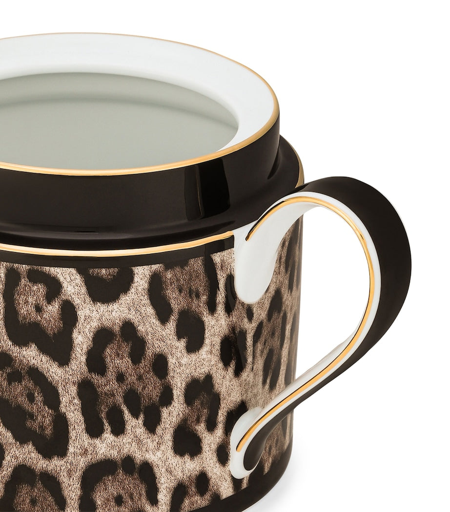 Dolce & Gabbana Casa Porcelain Leopardo Teapot