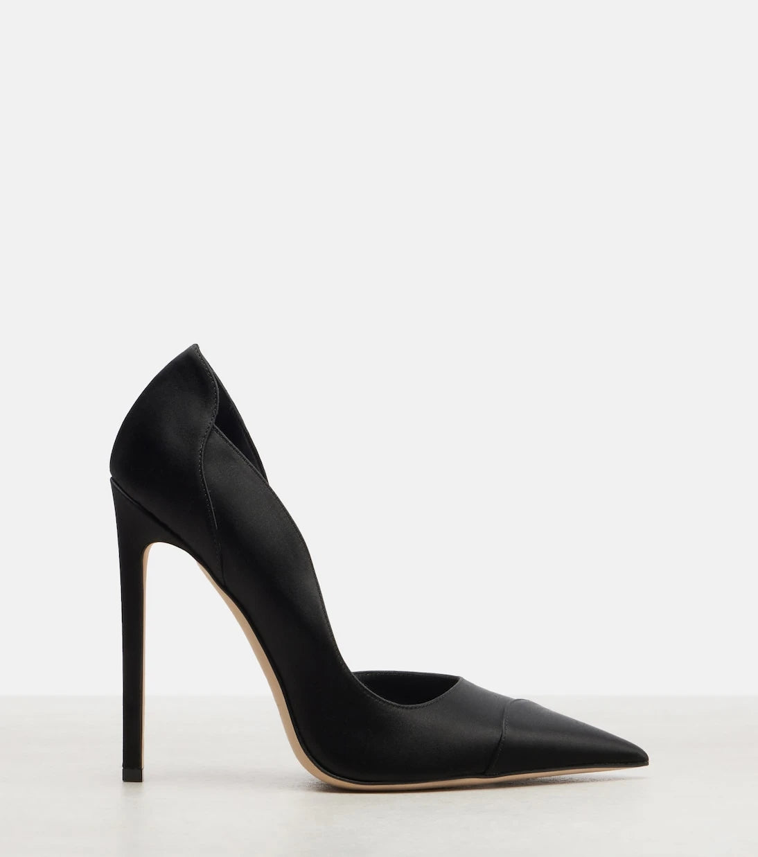 Jimmy Choo - حذاء بريجيت 120 بكعب عالٍ من الساتان