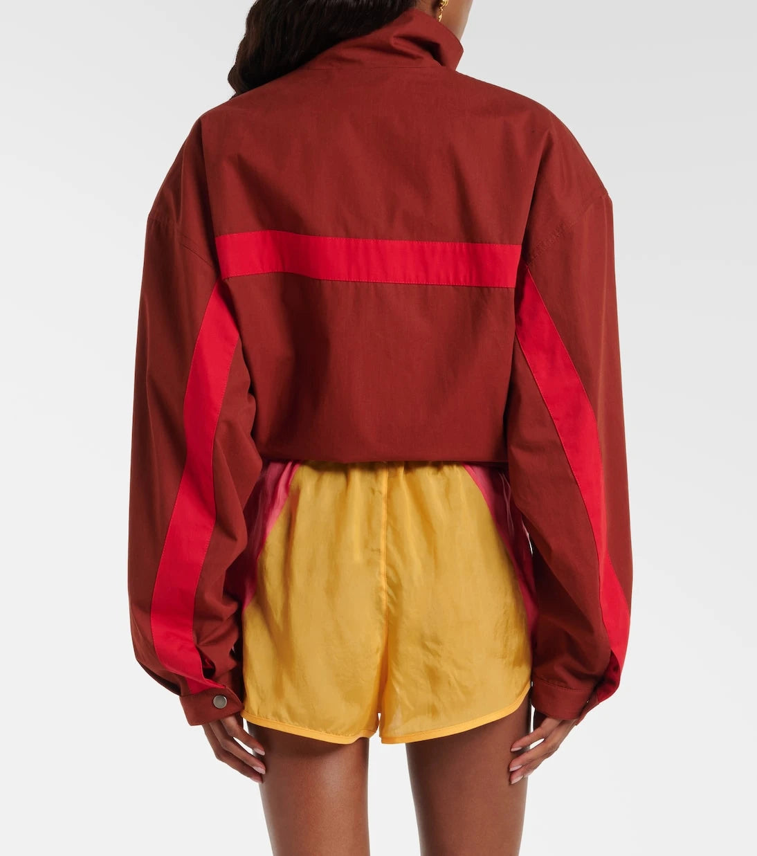 Saint Laurent - Colorblocked shorts