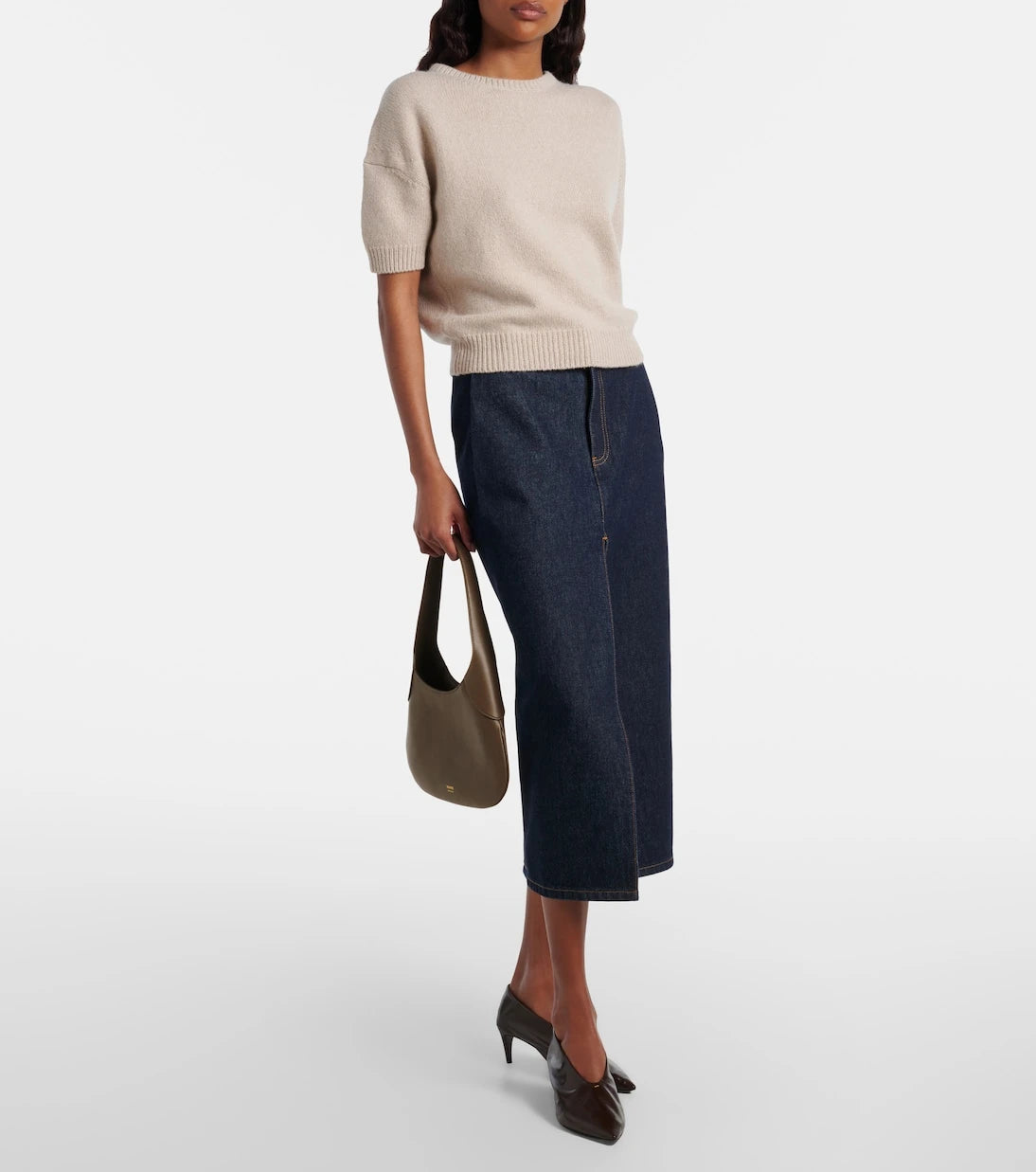 Khaite - Joan Small leather shoulder bag