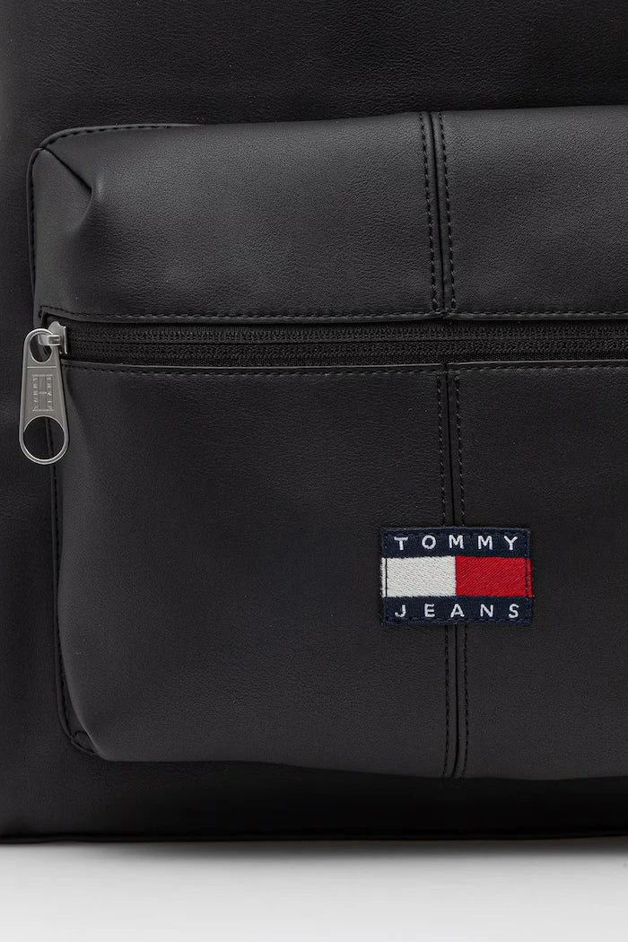 Tommy Jeans Erkek Suni Deri Sırt Çantası