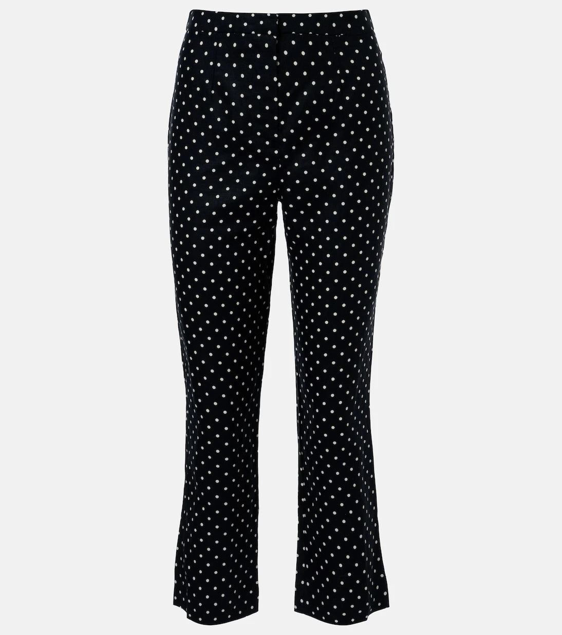 Faithfull - Iria polka-dot linen capri pants