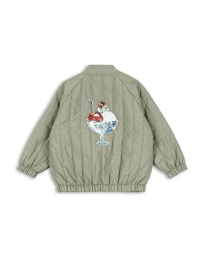 Konges Sløjd JUNO SEQUIN BOMBER JACKET Çocuk Bomber Ceket