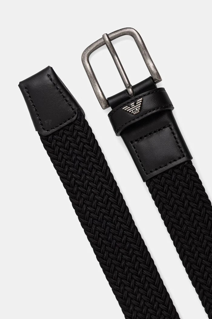 Emporio Armani Örgü Erkek Kemer