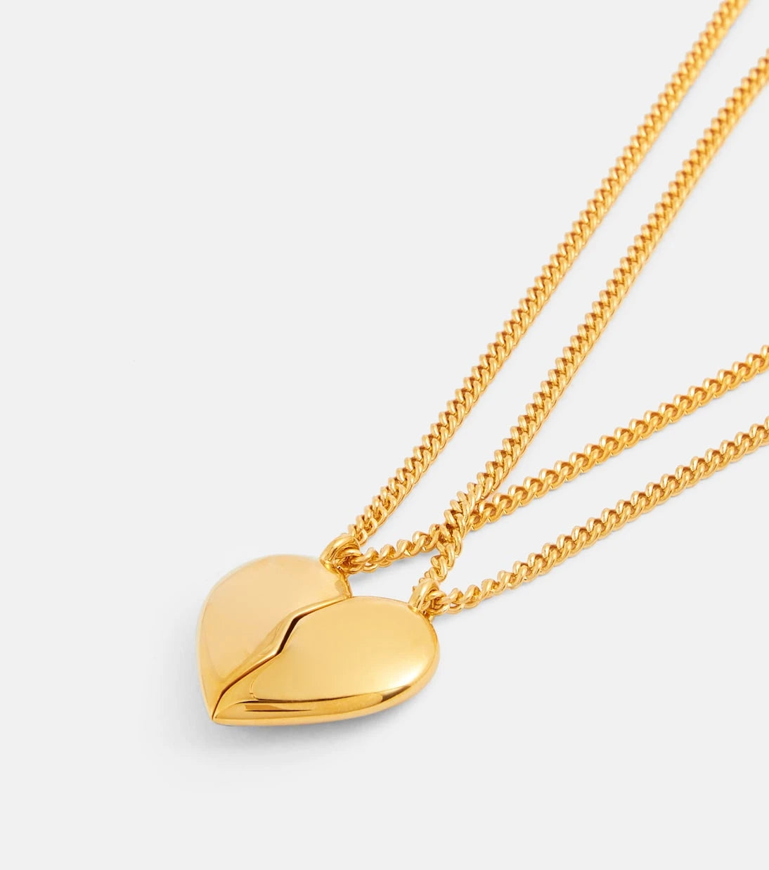 Balenciaga - Lovelock Double embellished necklace