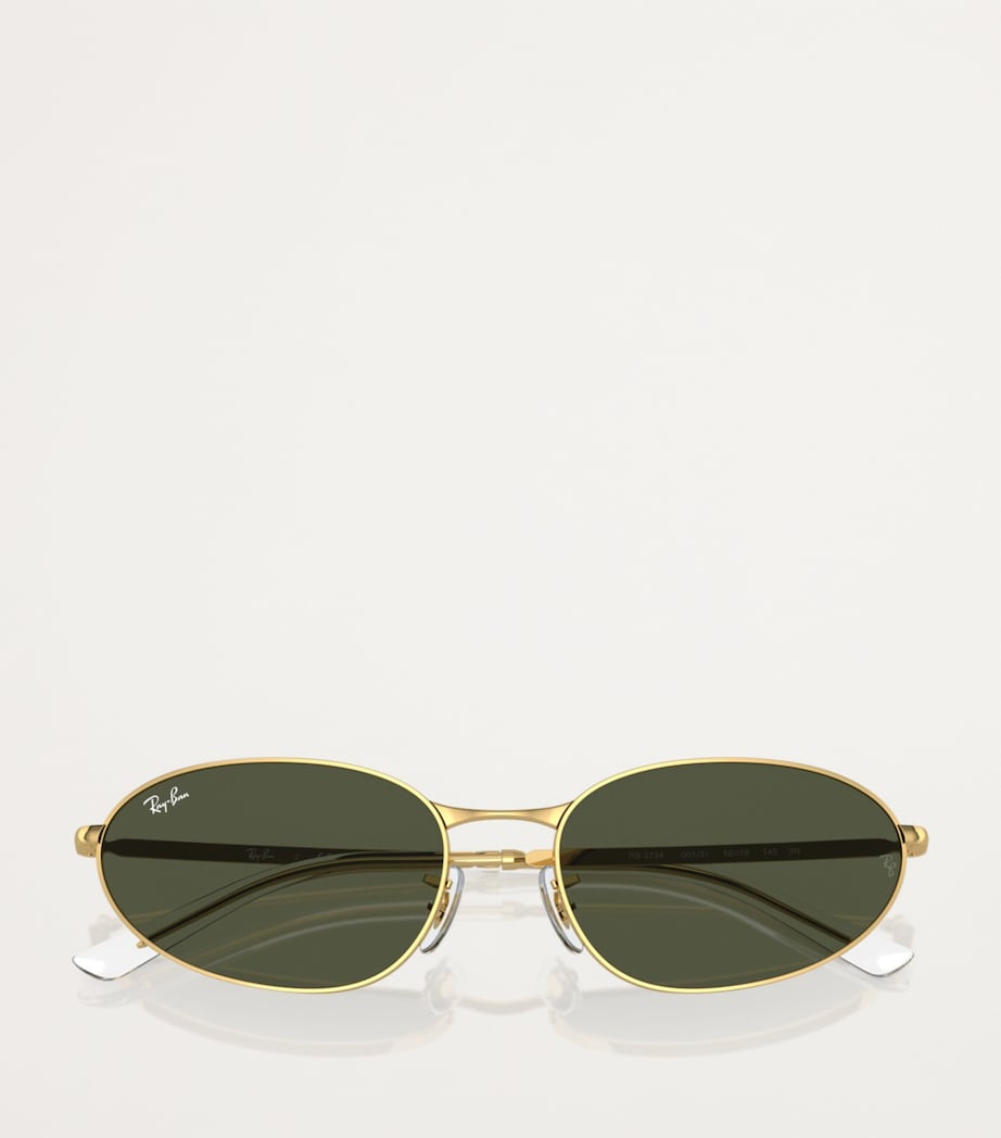 Ray-Ban Gold RB3734 Sunglasses