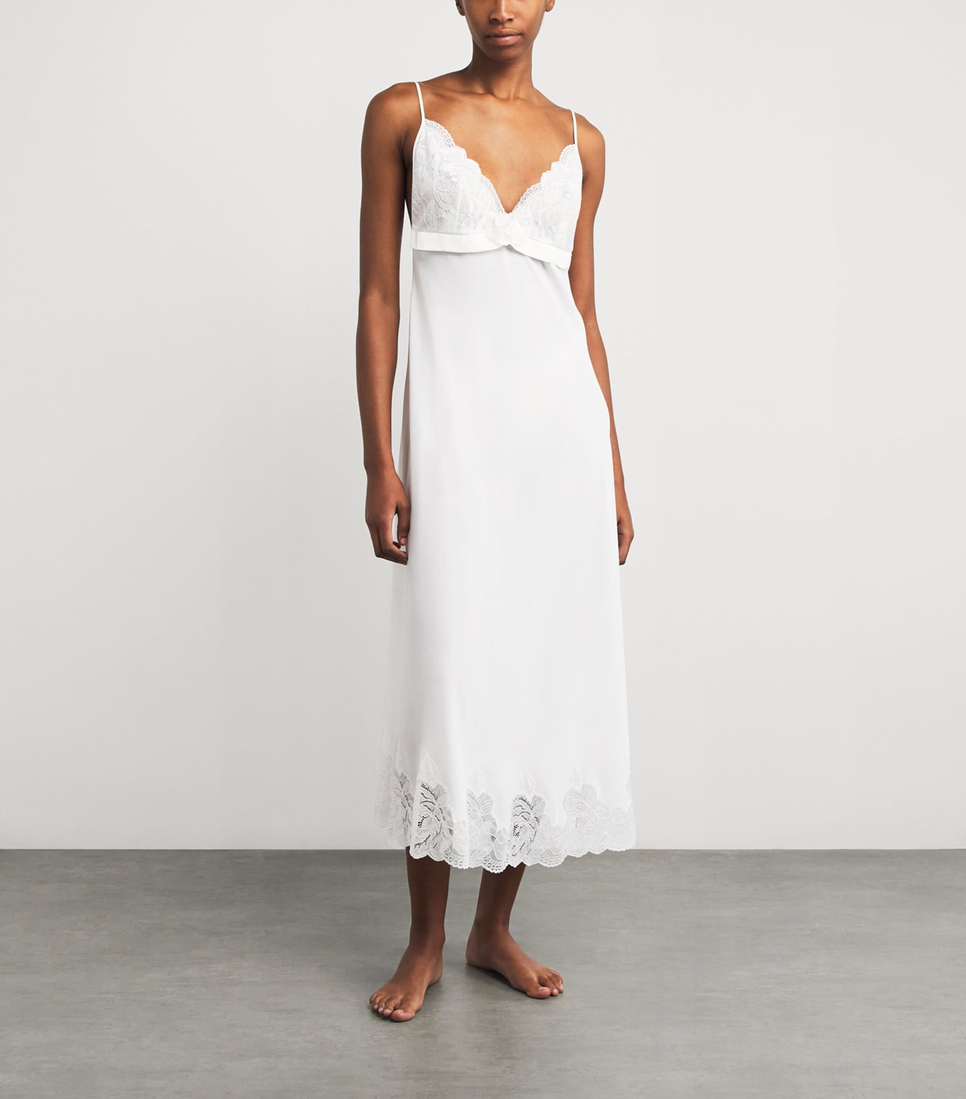 Bocan Rosette-Embellished Alba Nightdress