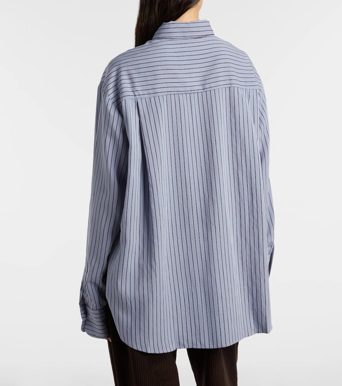 The Frankie Shop - Peri striped satin shirt