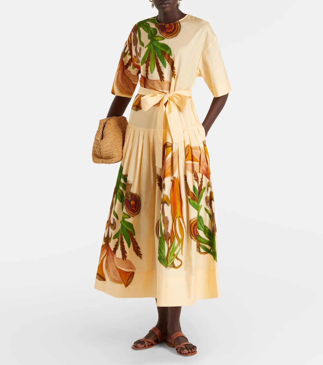 Ulla Johnson - Aniline printed cotton midi dress