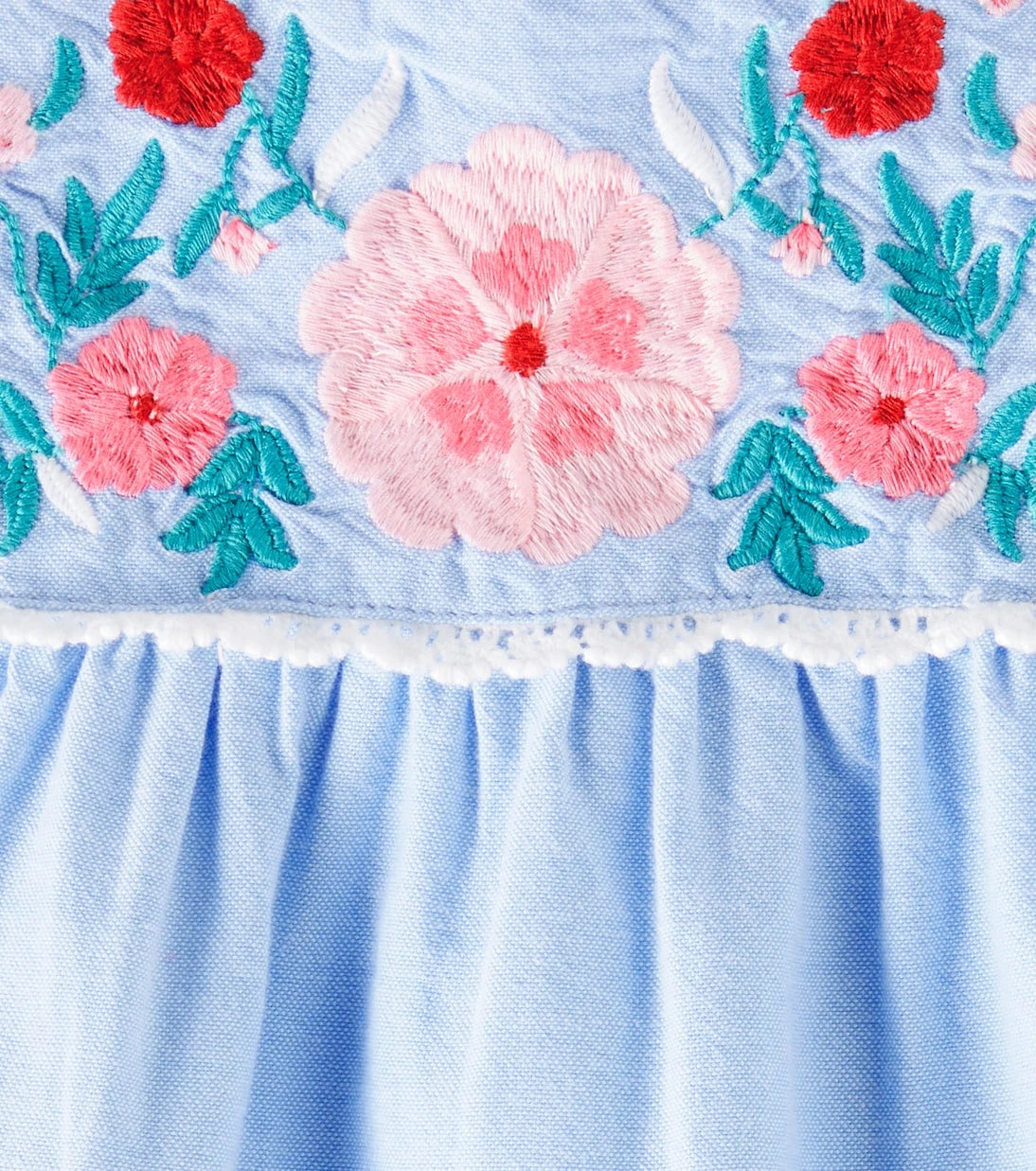 Louise Misha - Mala cotton chambray top