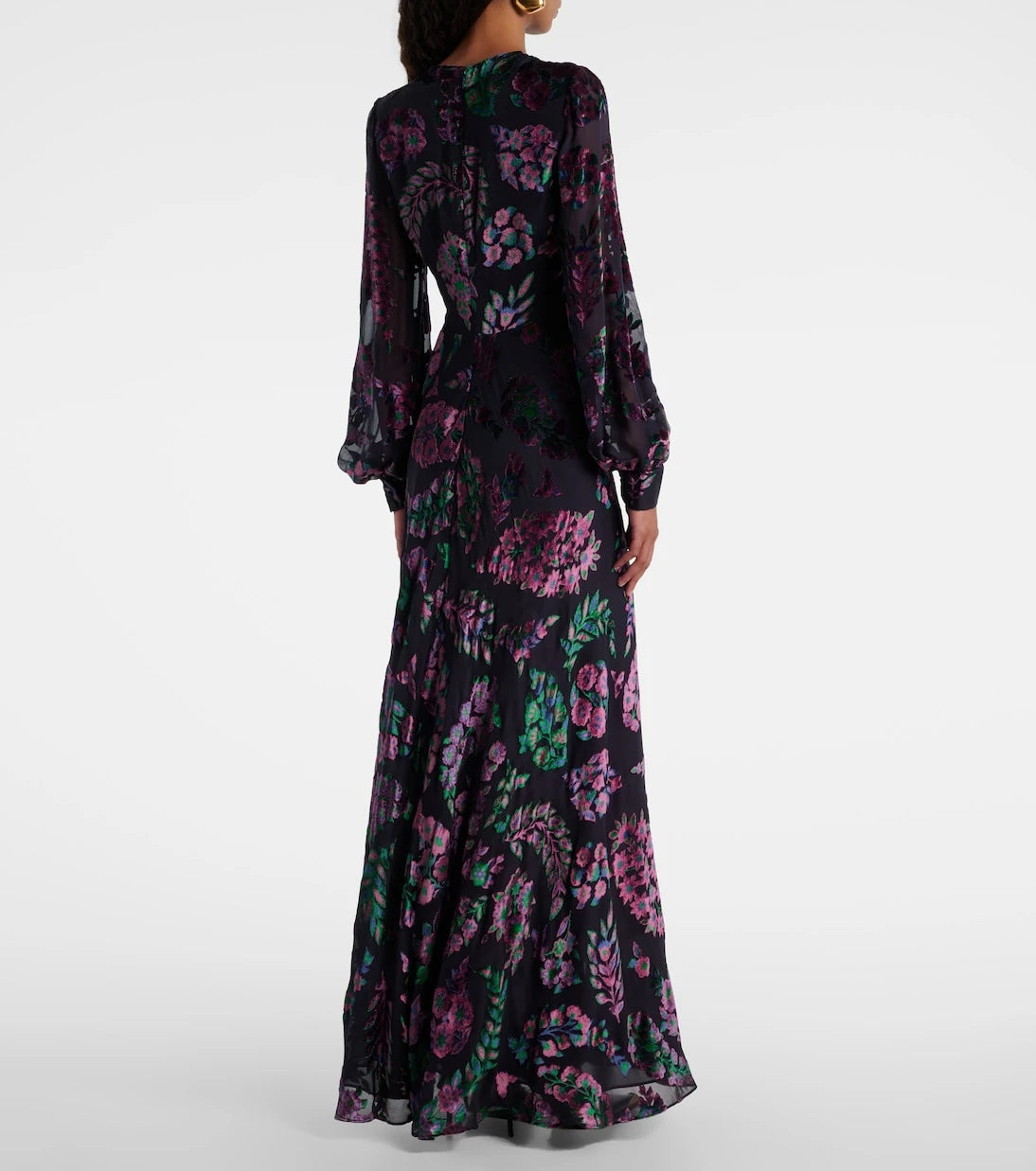 Etro - Embroidered sheer gown