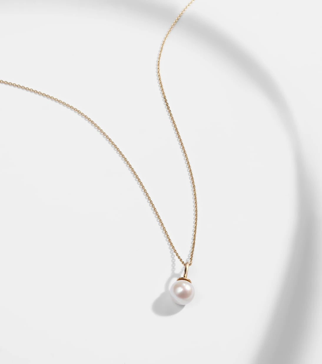 Stone and Strand - Essential 18kt gold necklace with pearl